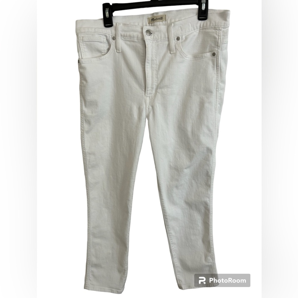 Madewell High Waist Ankle Stovepipe Jeans • Size 32